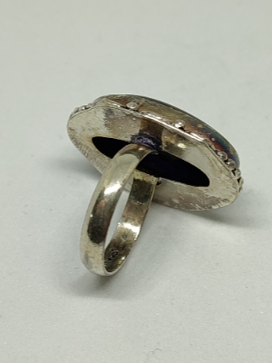 Silver Sodalite Ring