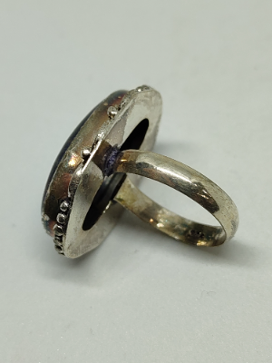 Silver Sodalite Ring