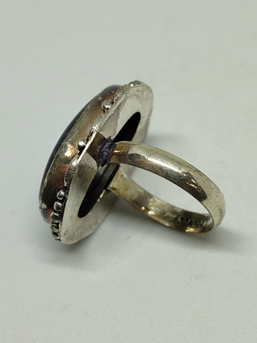 Silver Sodalite Ring