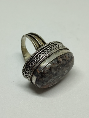 925 Silver Eudialyte Ring