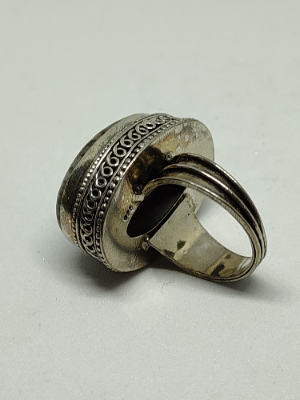 925 Silver Eudialyte Ring