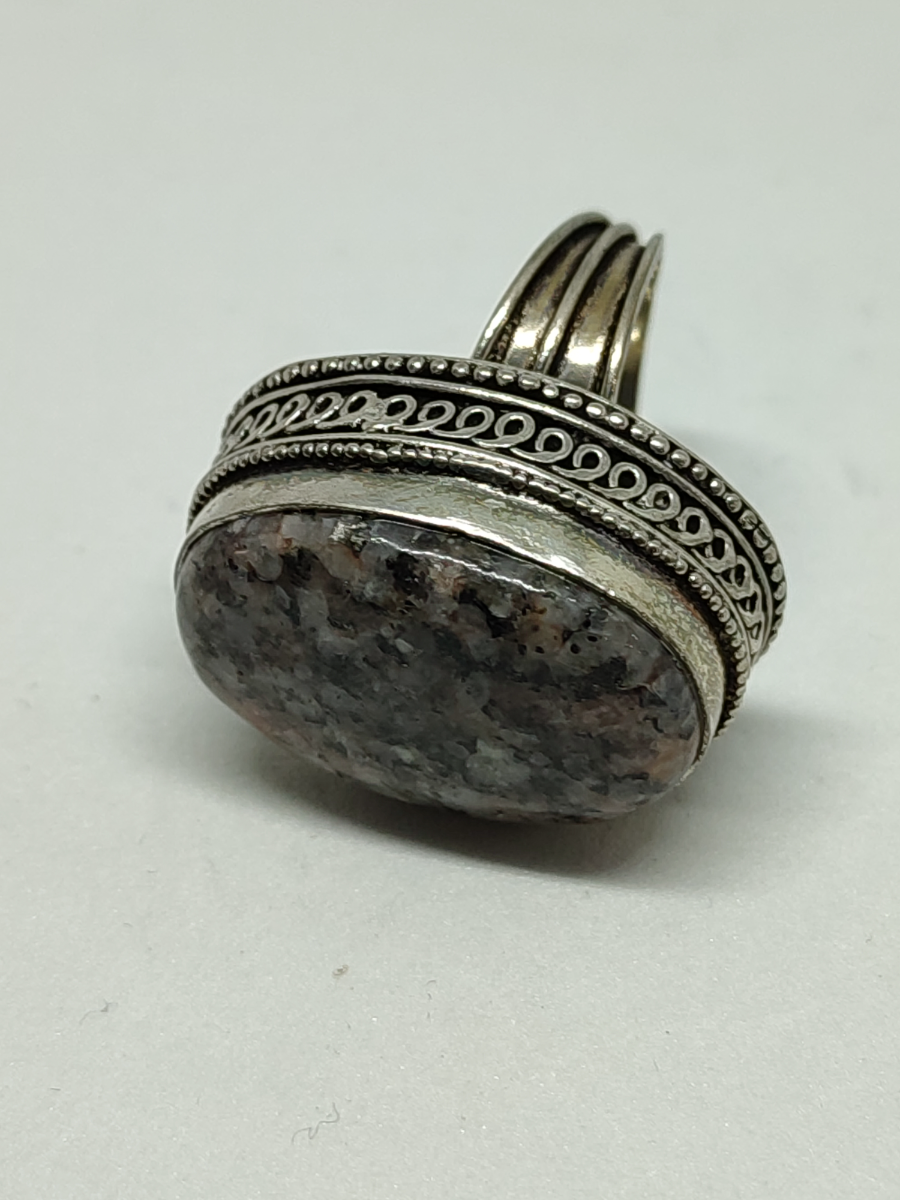 925 Silver Eudialyte Ring