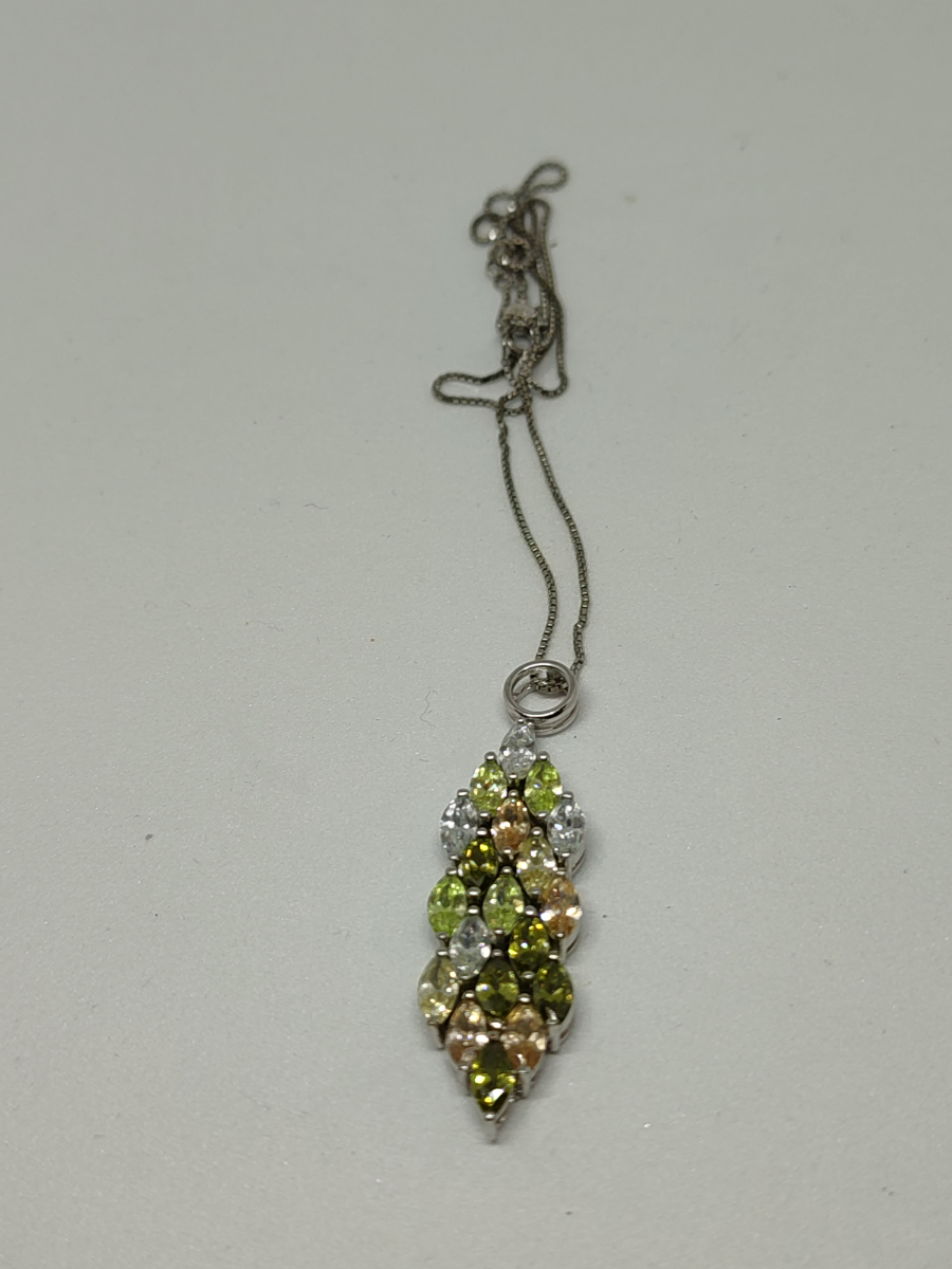 Italian 925 Silver Chain Pendant.