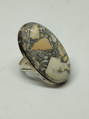 Silver And Maligano Ring