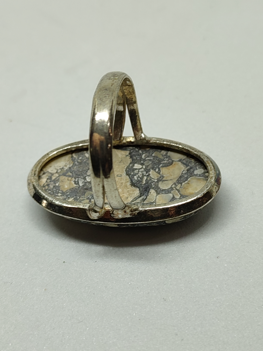 Silver And Maligano Ring