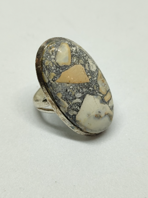 Silver And Maligano Ring