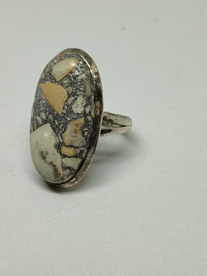 Silver And Maligano Ring