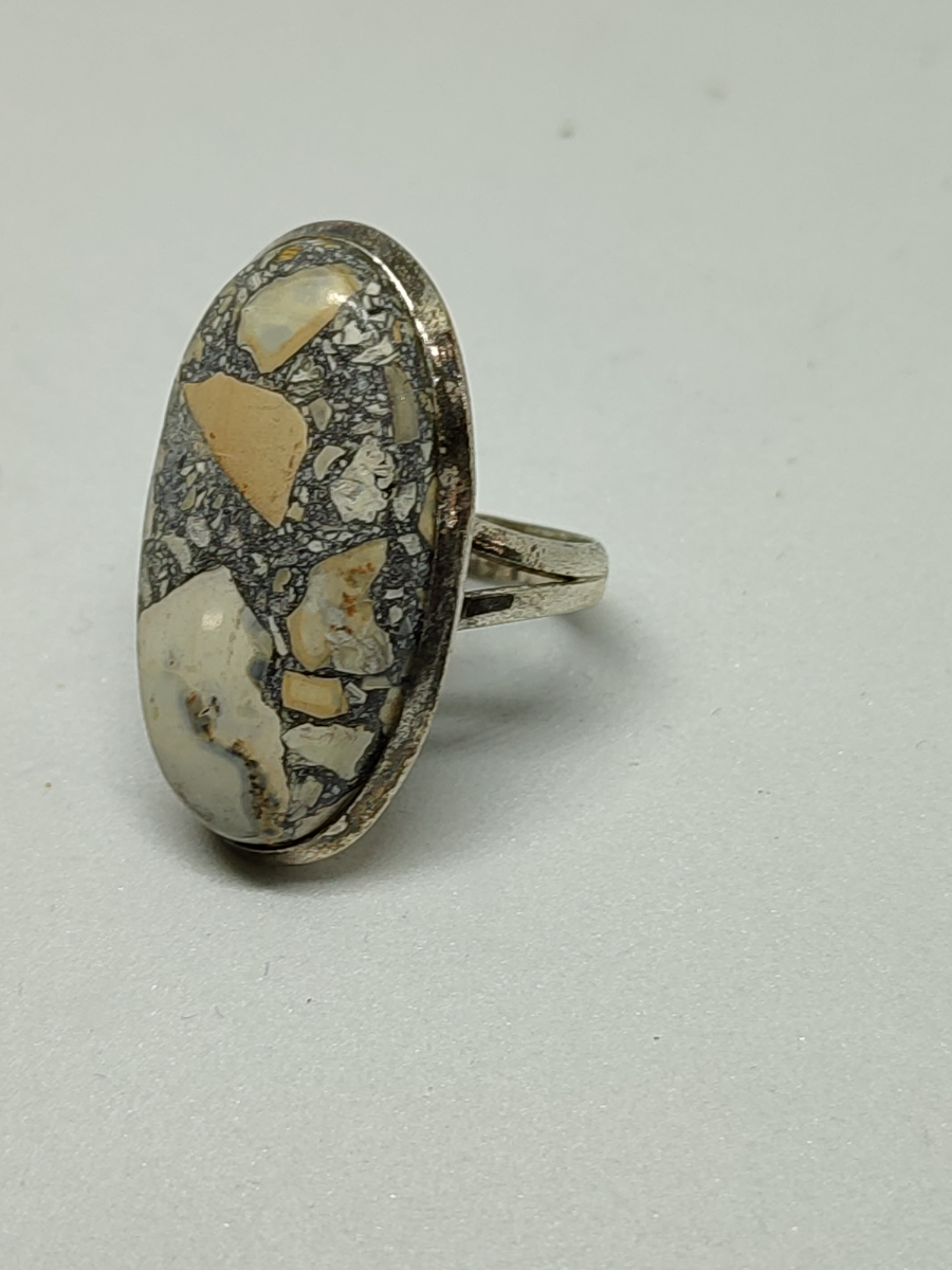 Silver And Maligano Ring
