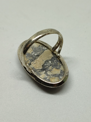 Silver And Maligano Ring