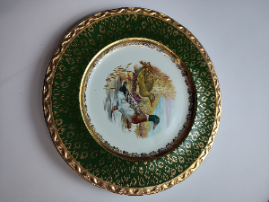 Decorative Gilded Plate