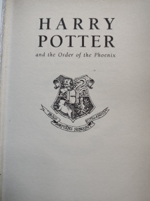 Discover the magic with a 1st Edition copy of Harry Potter and the Order of the Phoenix from 2003. Order now for a nostalgic read!