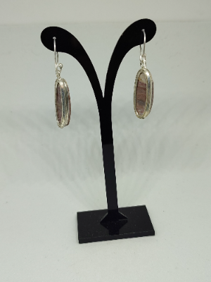 Silver Jasper Earrings