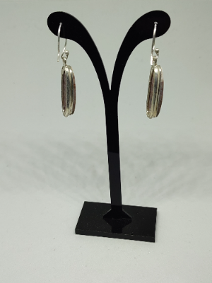 Silver Jasper Earrings