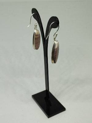 Silver Jasper Earrings