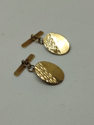 Pair Of 9ct Gold Cufflinks
