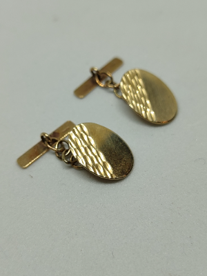 Pair Of 9ct Gold Cufflinks