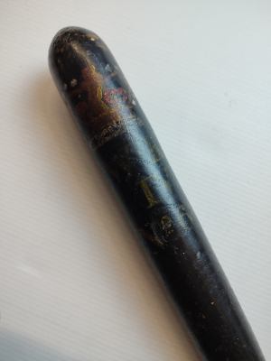Discover our collection of historic police truncheons, featuring a unique William IV truncheon from 1830-1837. Order now and delve into history!