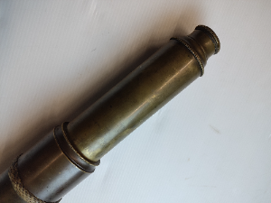 Explore our diverse range of vintage telescopes! This brass one-draw telescope, albeit with a missing leather cover, is a real find. Make it yours today!
