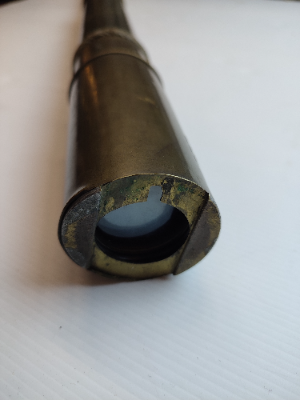 Explore our diverse range of vintage telescopes! This brass one-draw telescope, albeit with a missing leather cover, is a real find. Make it yours today!