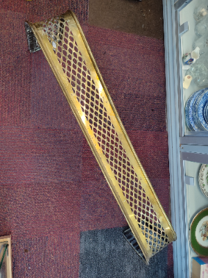 Victorian Brass Fender