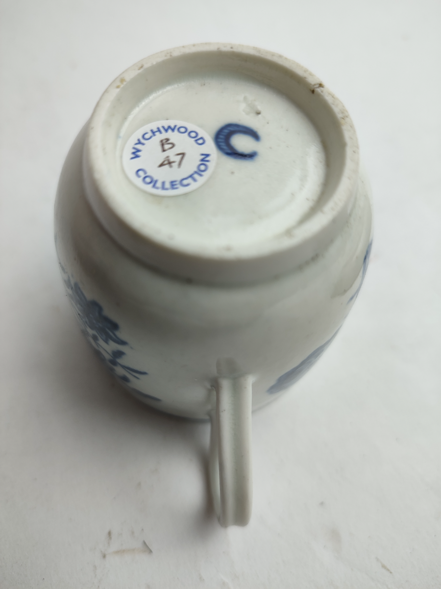 Explore our collection of Dr John Wall Royal Worcestershire cup and saucer, circa 1751-1783. High-quality, unique pieces. Dive into history now!