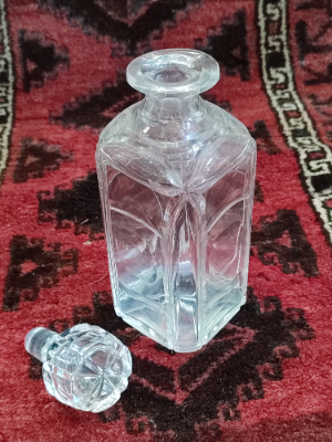 Discover our range of cut glass spirit decanters, perfect for your favorite beverages. Sleek design with matching stoppers. Shop now and elevate your drink ware collection today!