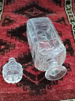 Discover our range of cut glass spirit decanters, perfect for your favorite beverages. Sleek design with matching stoppers. Shop now and elevate your drink ware collection today!