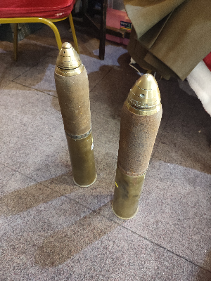 18 Pounder Artillery Shell