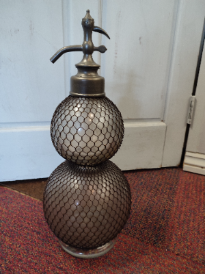 French Selzogene Soda Siphon Glass Bottle