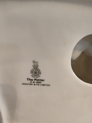 Explore our rare collection of Royal Doulton figures, including the classic HN1493 potter. Designed by Charles Noke, in excellent condition. Shop now!