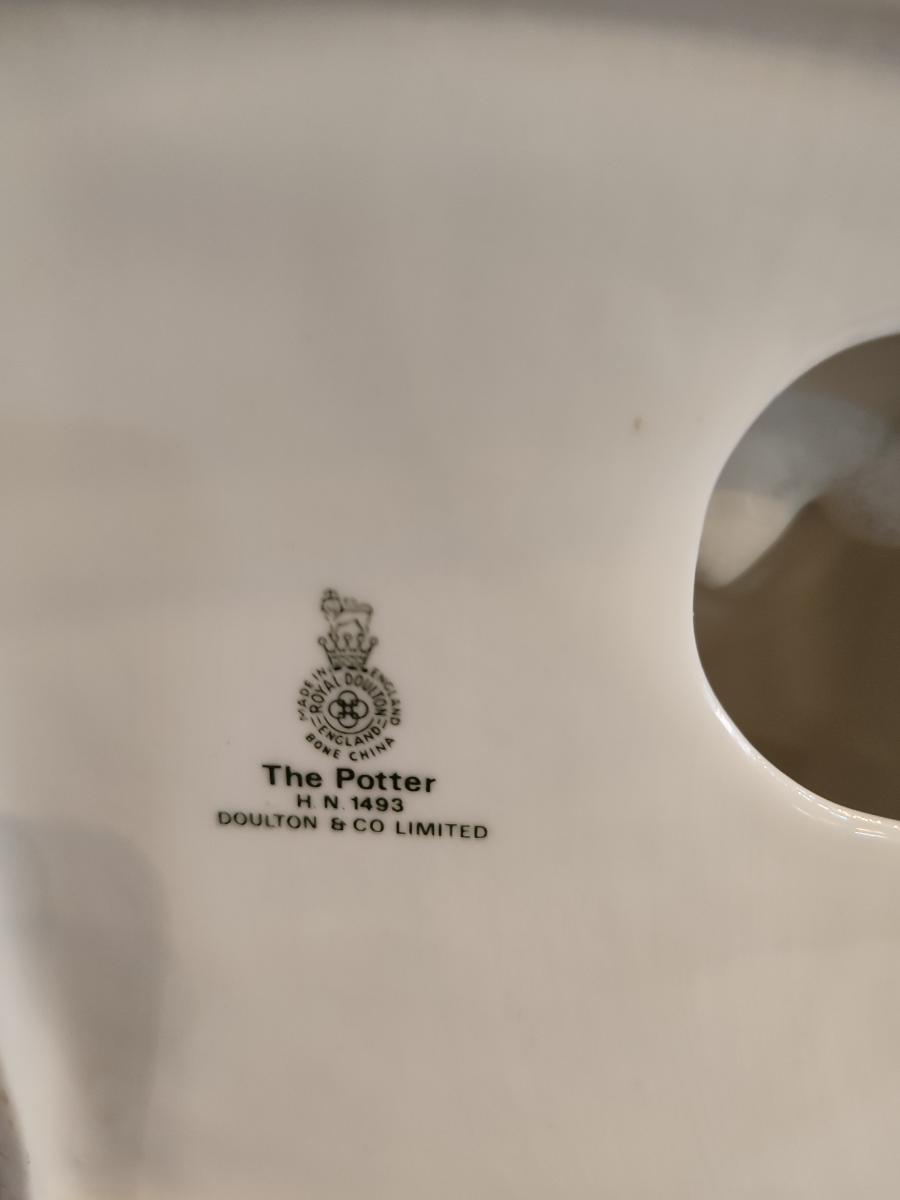 Explore our rare collection of Royal Doulton figures, including the classic HN1493 potter. Designed by Charles Noke, in excellent condition. Shop now!