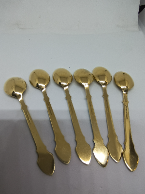 Explore our Meka sterling silver enamel Spoon set straight from Copenhagen, Denmark. Order now and treasure the renowned enamel designs despite minor imperfections. Hurry!