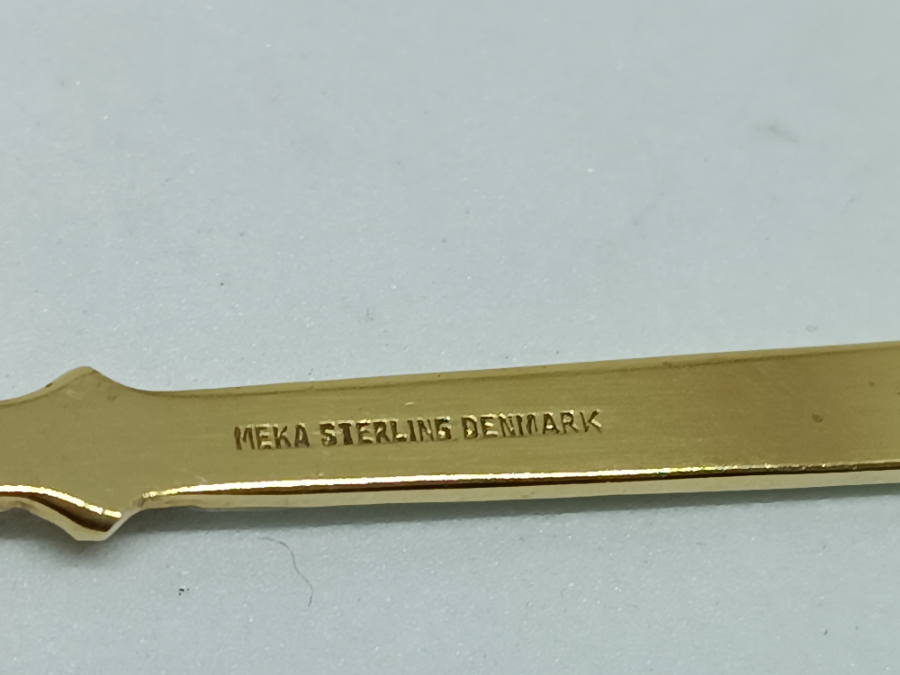 Explore our Meka sterling silver enamel Spoon set straight from Copenhagen, Denmark. Order now and treasure the renowned enamel designs despite minor imperfections. Hurry!