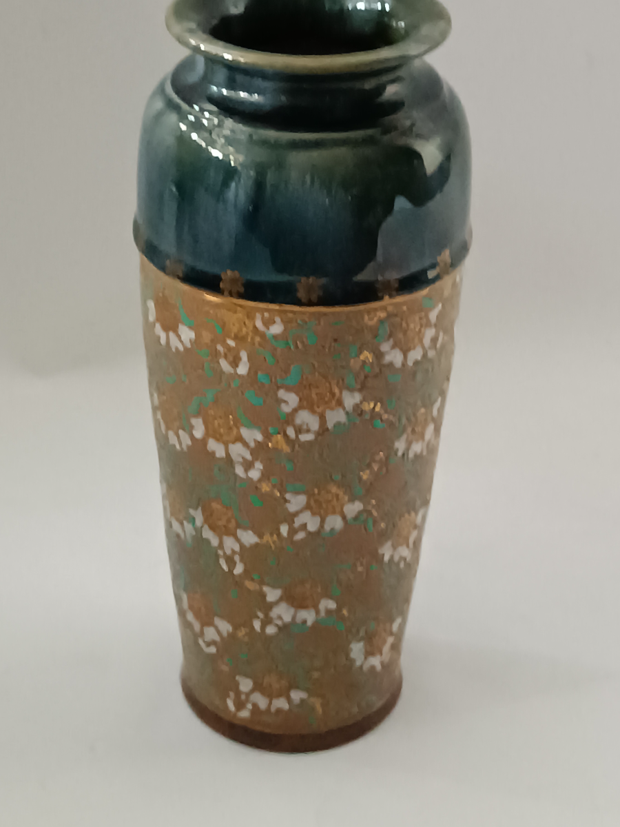 Royal Doulton Lambeth Slater Patent Vase