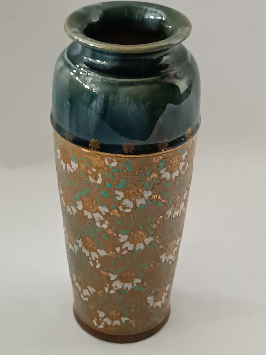 Royal Doulton Lambeth Slater Patent Vase