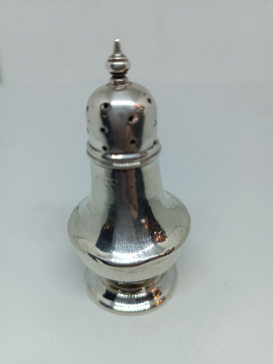 Sterling Silver London Hallmarked Salt Pot