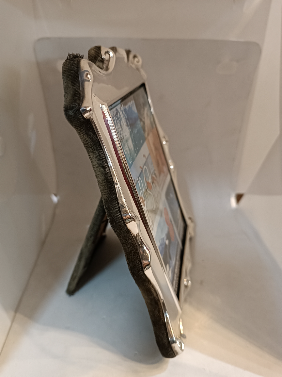 Silver Photograph Frame Of Carr's Of Sheffield 1990