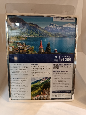 Plain Silver Photograph Frame