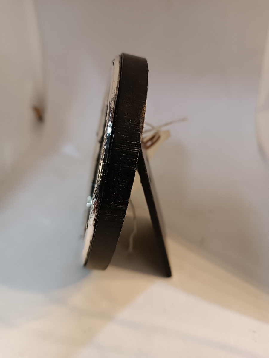 A Small  Oval  Silver Frame