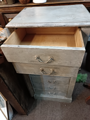 Hand Painted Pine Wellington Chest Of Drawers