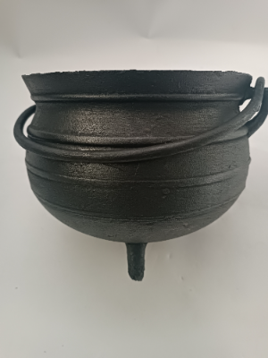 Find your Antique Small Cast Iron Cauldron here. Sized at 21cm, it's perfect for vintage décor lovers. Shop now for unique antiques!