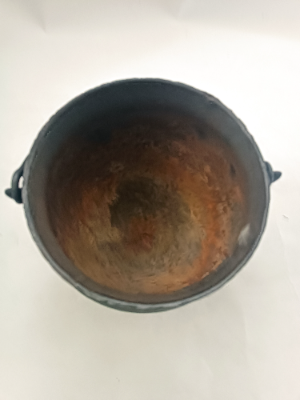 Find your Antique Small Cast Iron Cauldron here. Sized at 21cm, it's perfect for vintage décor lovers. Shop now for unique antiques!