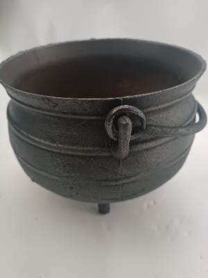 Find your Antique Small Cast Iron Cauldron here. Sized at 21cm, it's perfect for vintage décor lovers. Shop now for unique antiques!
