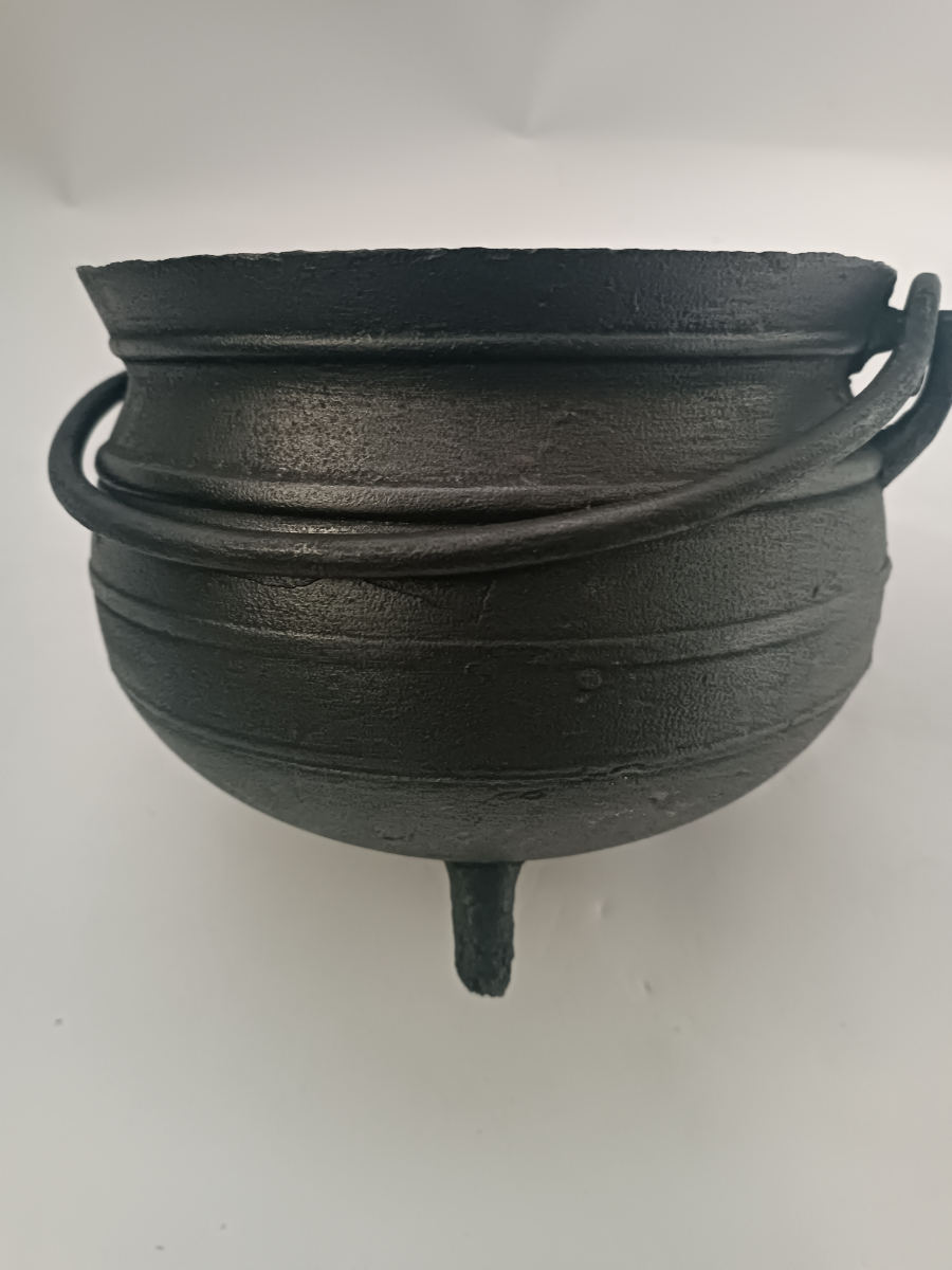 Find your Antique Small Cast Iron Cauldron here. Sized at 21cm, it's perfect for vintage décor lovers. Shop now for unique antiques!