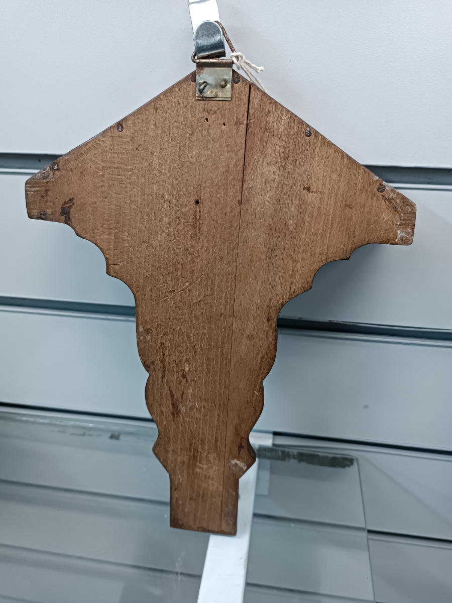 Discover our range of antique wooden crucifixes, like this 18-19th century piece from a French church. Explore now, buy & cherish the uniqueness.