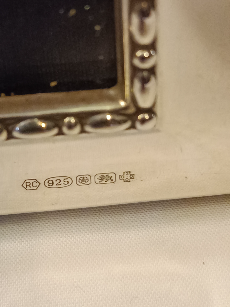 A Silver Mounted Photograph Frame By Carr Of Sheffield 2000