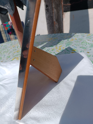 A Silver Rectangular Photograph Frame