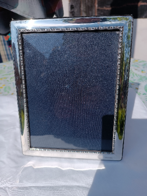 A Silver Mounted Photograph Frame By Carr Of Sheffield 2000