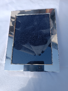 A Silver Rectangular Photograph Frame