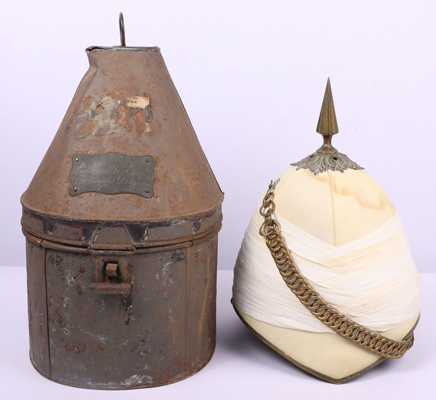 An Early Foreign Service Helmet of the 1st Dragoons c18691873